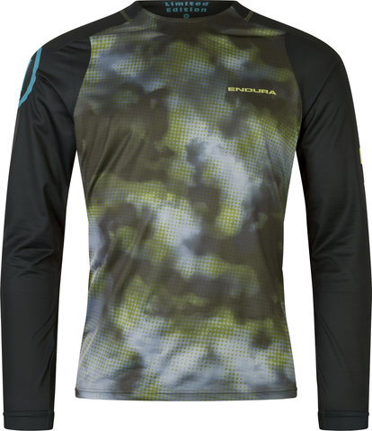 Endura Maillot Pixel Cloud L/S LTD - black/M