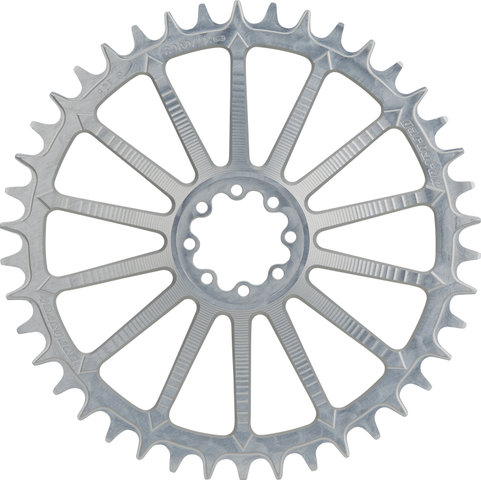 Garbaruk Round Chainring AXS Road/CX SRAM Direct Mount 8-Bolt Single - silver/42 