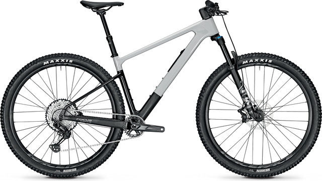 FOCUS Vélo Tout-Terrain en Carbone Raven 8.8 29" Modèle 2023 - light grey-carbon raw/120 /29"/L