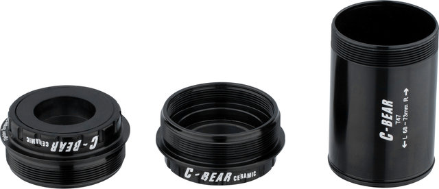 C-BEAR T47 Shimano Race Bottom Bracket - black/T47