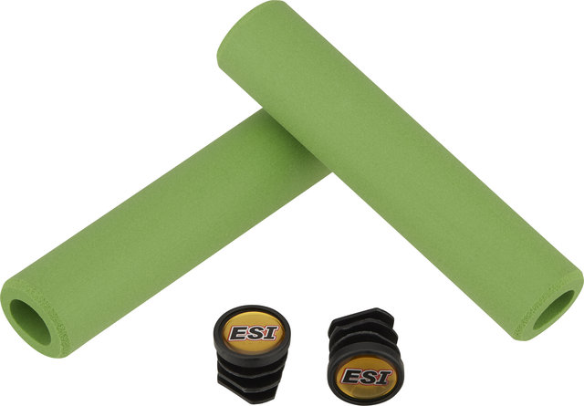 ESI Poignées en silicone Racers Edge - green/130 mm