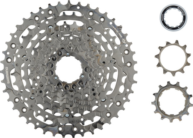 Shimano Cassette CS-LG400-10 Linkglide 10 velocidades - gris/11-43