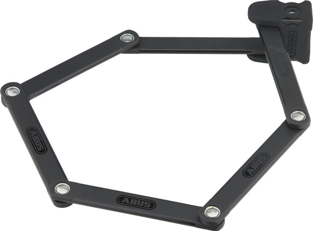 ABUS Antivol Pliant Bordo 6000K avec Attache à la Selle SH SF et Raincap - black/90 