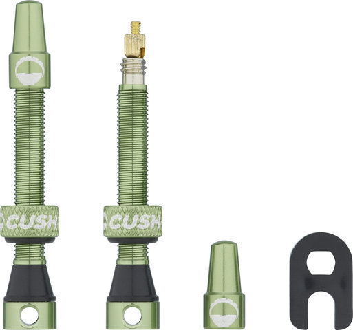 CushCore Tubeless Valve, 44 mm, 2 pcs. - green/Presta Valve (SV)