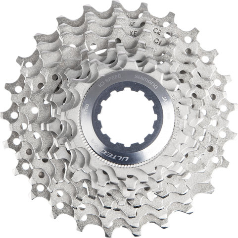 Shimano Ultegra cassette CS-6700 + cadena CN-6701 juego de desgaste de 10 velo - plata/114/11-28/Shimano carretera