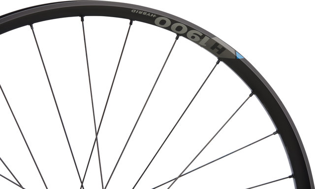 DT Swiss Set de Roues H 1900 SPLINE 29" 35 Boost Disc 6 trous Hybrid - noir/Shimano Micro Spline/148 mm/110 mm/Boost/Boost/29"/110 mm/Shimano Micro Spline/110 mm/148 mm