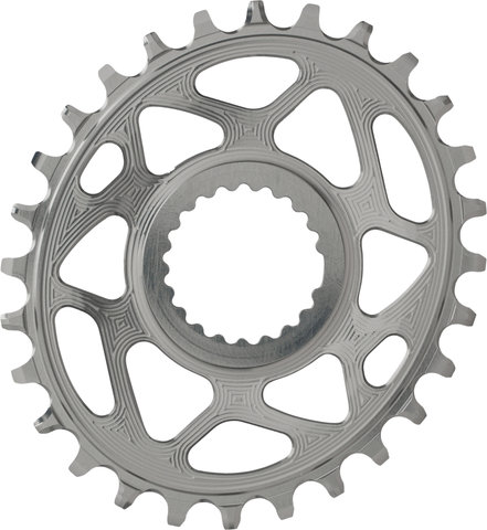 absoluteBLACK Oval Chainring for Shimano DM M9100 /M8100 /M7100/M6100 /HG+ 12-speed - grey/28 