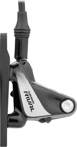 SRAM Freno de disco hidráulico Rival 1 FM - black/Rueda delantera/Izquierdo (específico de lado)