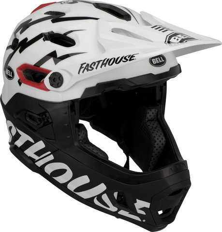 Bell Casque Super DH MIPS Spherical - matte-gloss black-white fasthouse/55 - 59 cm