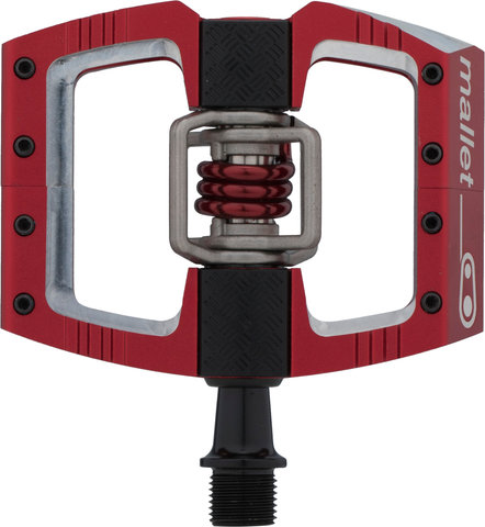 crankbrothers Mallet DH Clipless Pedals - red