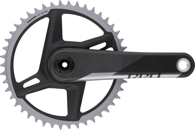 SRAM Red 1 DUB 1x12-speed Carbon Crankset - natural carbon/172.5 mm 46 tooth