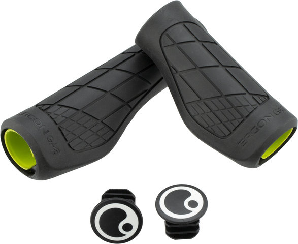 Ergon GA3 Twist Shift handlebar grips for twist shifters one-sided - black