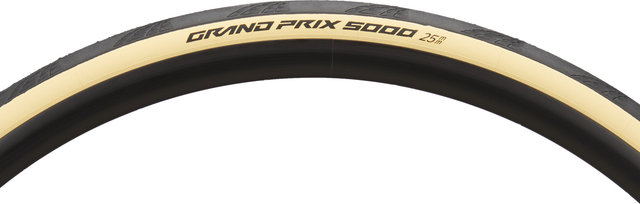 Continental Grand Prix 5000 28" Faltreifen 2er-Set - schwarz-creme/28 "/25 mm/25-622