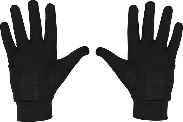 Roeckl Sous-Gants en Laine Mérinos - noir/M