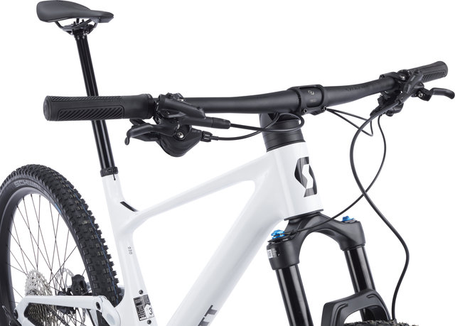 Scott Spark 930 Carbon 29" Mountain Bike - pearl white-black/130 mm/29"/L