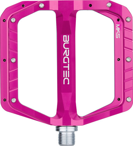 Burgtec Penthouse Flat MK5 Plattformpedale - toxic barbie