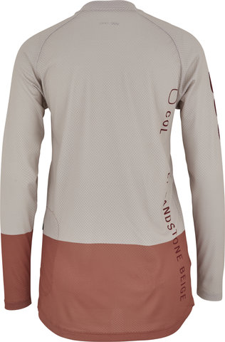 POC MTB Pure LS Damen Jersey - light sandstone beige-himalayan salt/S