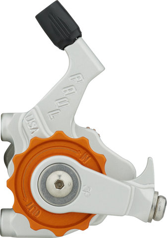 PAUL Pinza de frenos Klamper Flat Mount Short Pull - silver-orange/Set