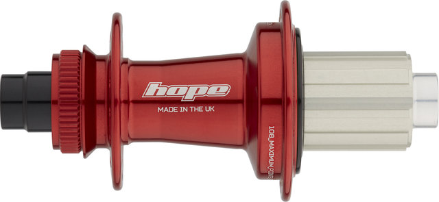 Hope Moyeu Arrière Pro 5 Disc Center Lock Boost - red/Shimano VTT/32/Shimano MTB