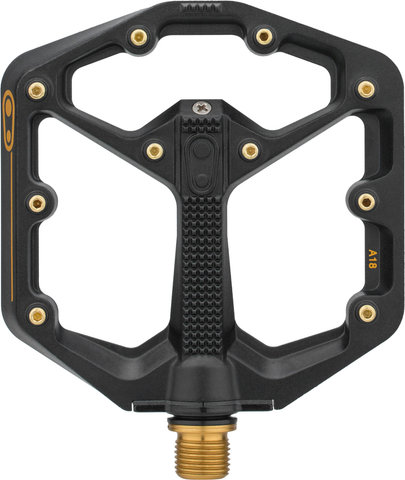 crankbrothers Stamp 11 Platform Pedals - black-gold/small