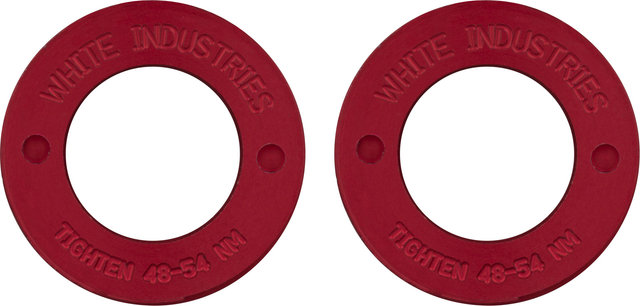 White Industries MR30 Extractor Caps - red/universal