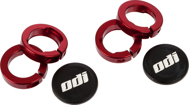 ODI Lock Jaws Clamps for Lock-On Systems - red