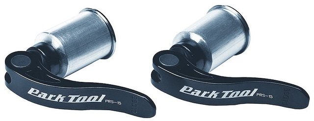 ParkTool TS-2TA Thru-Axle Adapters for TS-2 / TS-2.2 Truing Stands - black-silver/universal