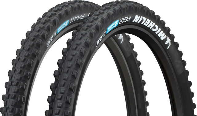 Michelin E-Wild Front / Rear 27,5+ Faltreifen 2er Set - schwarz/27.5 "/66 mm/66-584/2.6 "