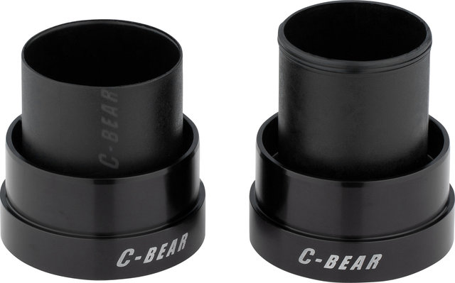 C-BEAR PF30 Rotor 30 mm MTB / Cyclocross Bottom Bracket, 46 x 68/73 mm - black/Press Fit PF30