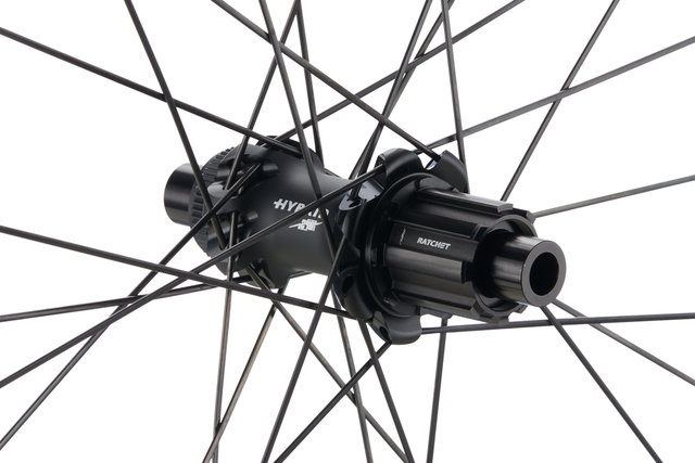 DT Swiss HGC 1400 SPLINE 42 Center Lock Disc Hybrid Carbon 28" Wheelset - UD carbon/142 mm/100 mm/28"/Campagnolo N3W/100 mm/100 mm/142 mm