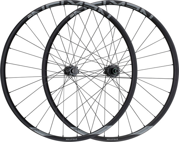 NEWMEN Evolution SL E.G.30 Fade Boost Disc 6-bolt 27.5" Wheelset - black-black/Shimano Micro Spline/Boost/148 mm/110 mm/Boost/27.5" (650B)/110 mm/Shimano Micro Spline/110 mm/148 mm