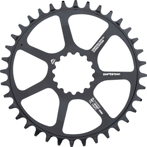 e*thirteen Chainring Ultralight Guidering Direct Mount 1x - black/36 