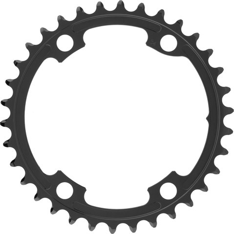 absoluteBLACK Round Road 110/4 Kettenblatt für Shimano Dura-Ace / Ultegra / 105 - black/34 Z