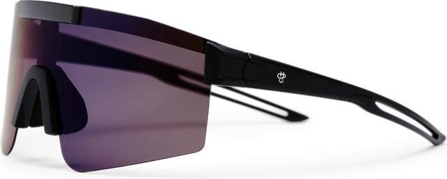 CHPO Luca Sportbrille - black/dark purple mirror