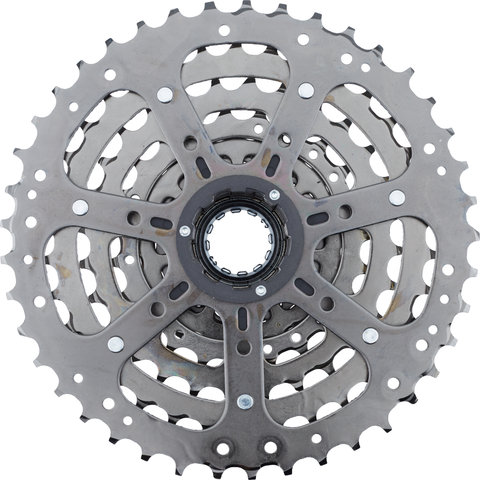 Shimano CS-LG400-9 Linkglide 9-speed Cassette - grey/11-41