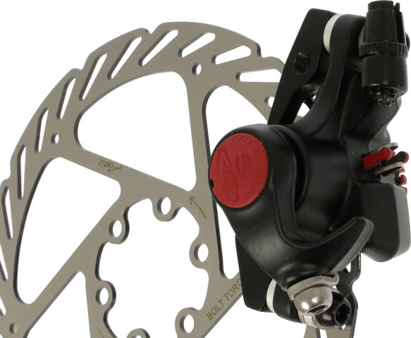 Avid BB5 MTB Disc Brake with Brake Rotor - black/Set/left/right (side-specific)