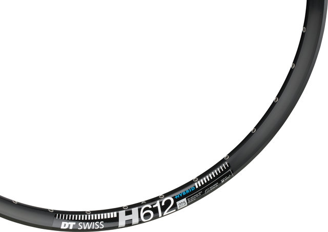 DT Swiss H 612 Disc 27,5" Felge - schwarz/32/27,5" (650B)