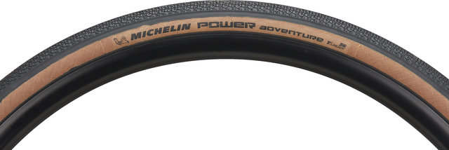 Michelin Cubierta plegable Power Adventure TS Competition TLR 28" - negro-marrón/28 /36 /36-622