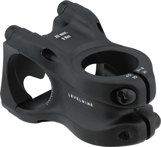 LEVELNINE Team AM MTB 31.8 Vorbau - black/40 mm 6°