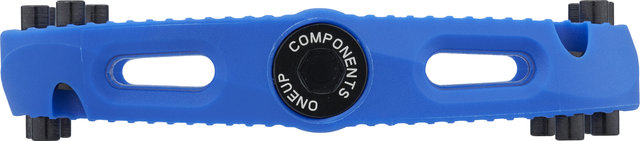 OneUp Components Petites pédales de plateforme Comp - blue