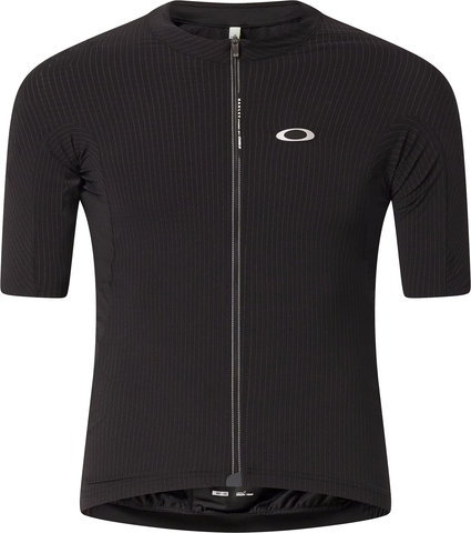 Oakley Gridskin Pinstripe S/S Trikot - blackout/M