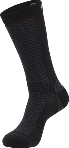 Craft Warm Mid Socks - 2 Pack - black-white/40-42