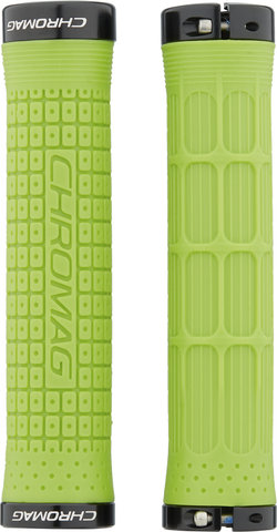 Chromag Clutch Lock On Handlebar Grips - tight green/146 mm