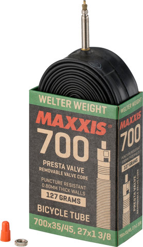 Maxxis Welterweight 28" Schlauch - schwarz/700 x 23-32 SV 48 mm