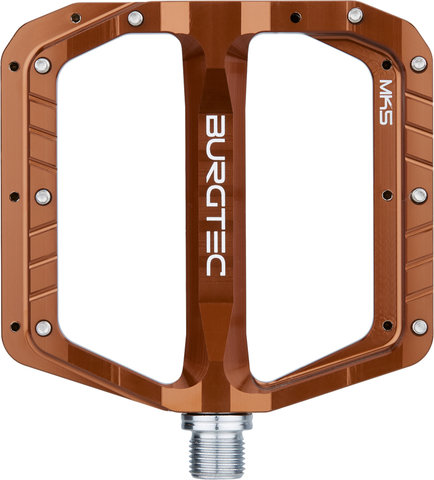 Burgtec Penthouse Flat MK5 Plattformpedale - kash bronze