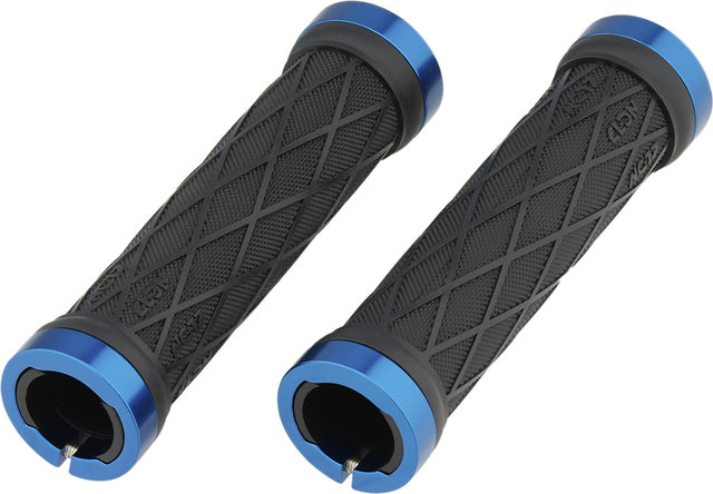 NC-17 Take Control II S-Pro Lock On Handlebar Grips - black-blue/universal