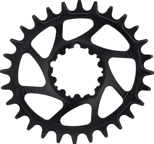 Garbaruk Oval Chainring GXP/DUB Boost Direct Mount Single Speed - black/28 