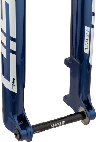 RockShox SID SL Ultimate Race Day 2 2P DebonAir Boost Rem. 29" Suspension Fork - sid blue crush-gloss/15 mm Thru Axle/100 mm/44 mm/1 1/8" - 1,5" tapered/110 mm/29"/110 mm/110 mm