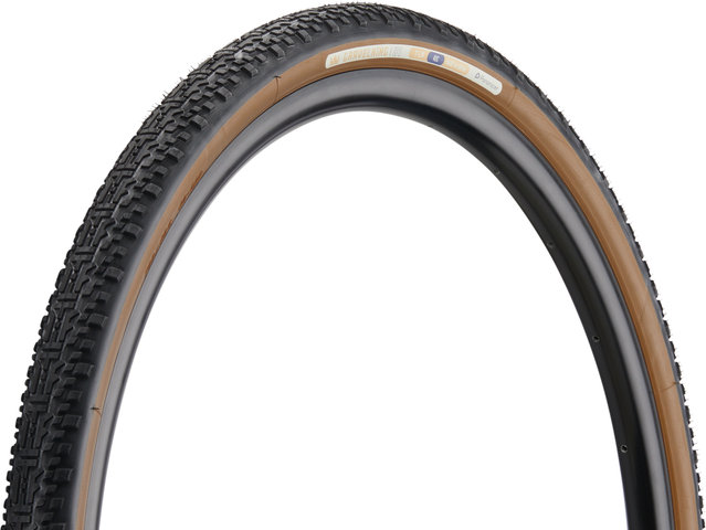 Panaracer Pneu Souple GravelKing X1 TLR 28" Modell 2024 - black-brown/28 /40 /40-622