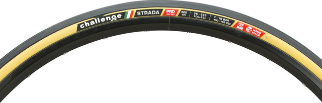 Challenge Strada Pro 28" Faltreifen 2er-Set - schwarz-braun/28 "/25 mm/25-622